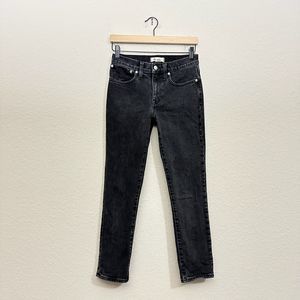 MADEWELL Tomboy Straight Jeans in Lunar Wash